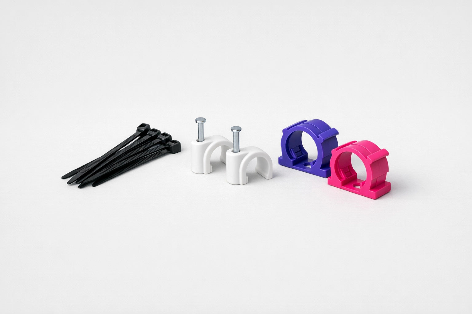 Fascette stringicavo e clip