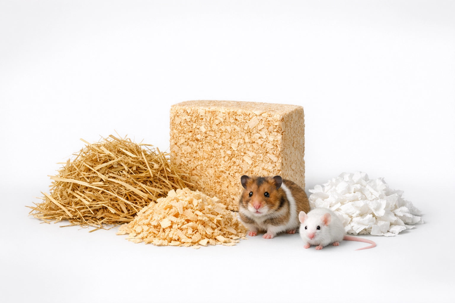 Paglia e lettiere per roditori