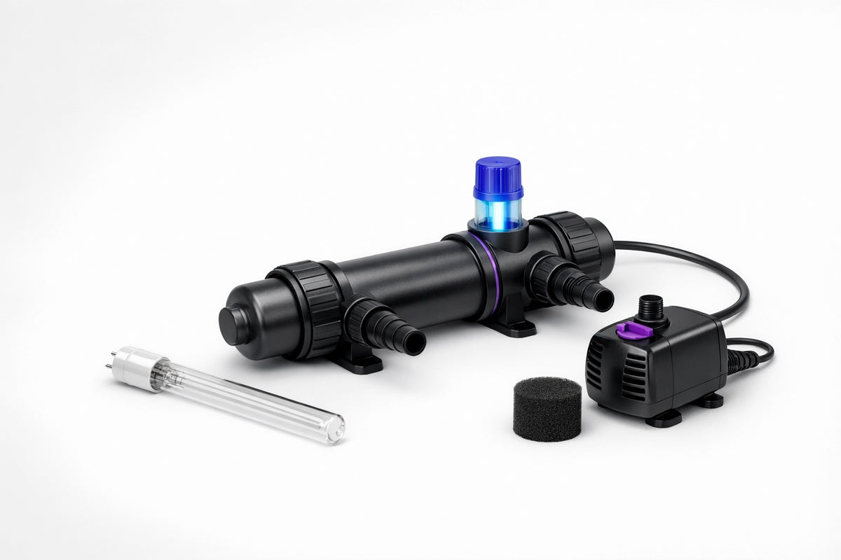 Lampade UV e sterilizzatori per laghetti