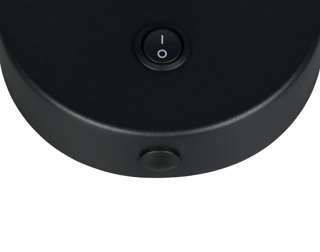 Applique parete nera braccio flessibile GU10 mini TARYN RL