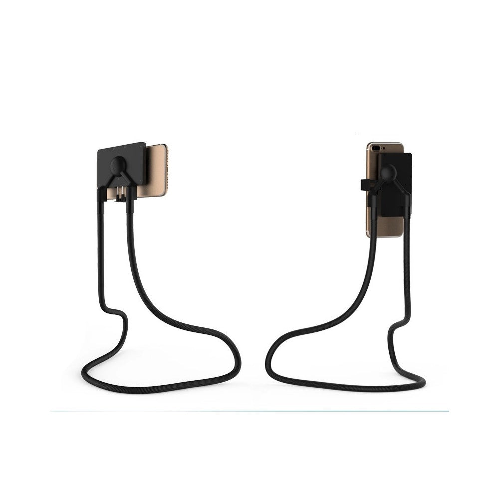 Trade Shop - Stand Supporto Flessibile Universale Per Smartphone Cellulare Lazy Holder 360° -