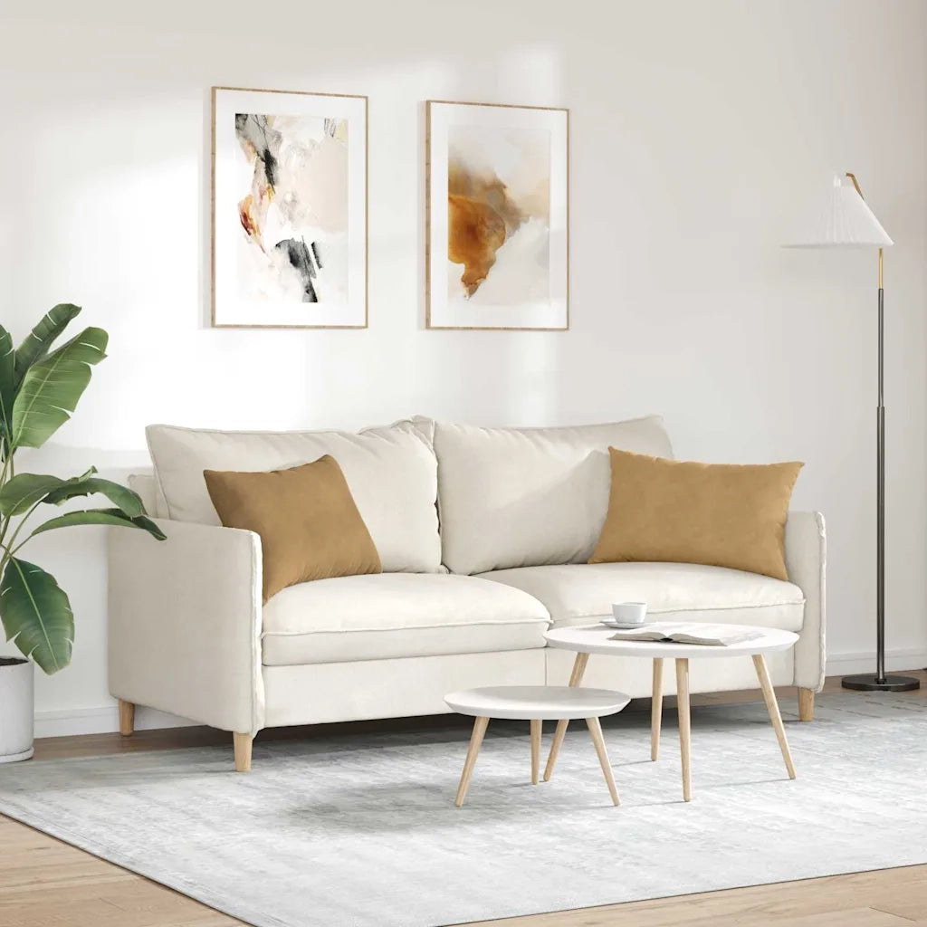 Cuscini da Divano 2 pz | Cuscini per sedie Marrone 60 x 40 cm Tessuto in Cords