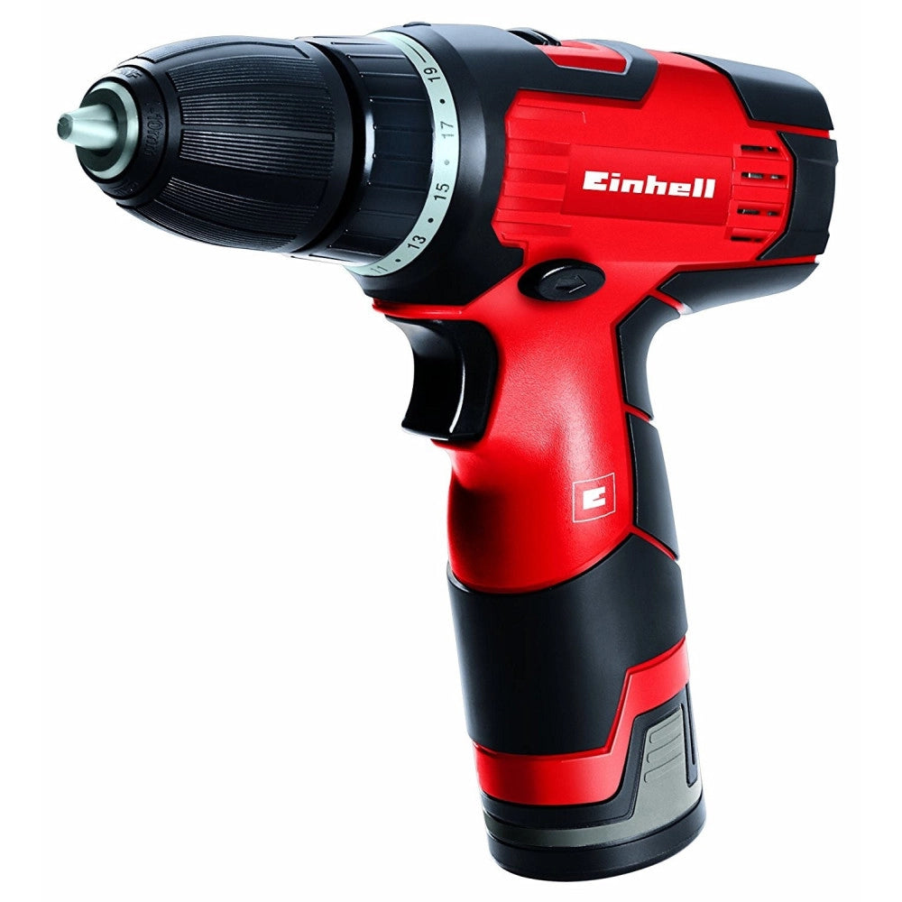 Trade Shop - Trapano Avvitatore Con Doppia Batteria Litio Accessori Einhell Th-cd 12-2 Li Kit -