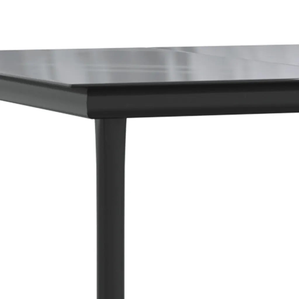 Set Pranzo da Giardino 5pz con Cuscini Grigio Chiaro Polyrattan 3212845