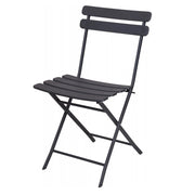 SEDIA BISTROT 48X42H80CM ANTRACITE IN METALLO