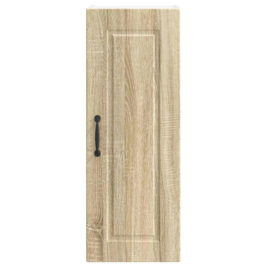 Mobile da cucina con porta 2 pz-Set di 2 Armadio da cucina Rovere Sonoma 30 x 31 x 80 cm