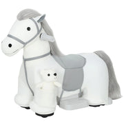 Cavallo a Dondolo Elettrico ¨C Minimal ¨C Bianco