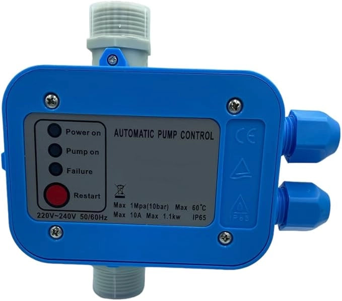 PRESS CONTROL REGOLATORE DI PRESSIONE PER ELETTROPOMPE 2.2 BAR     Duoqi