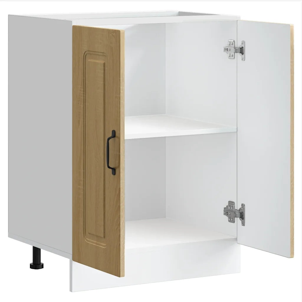 Pensile da cucina | Mobile base lavello Kalmar Rovere Sonoma 60x46x81,5 cm