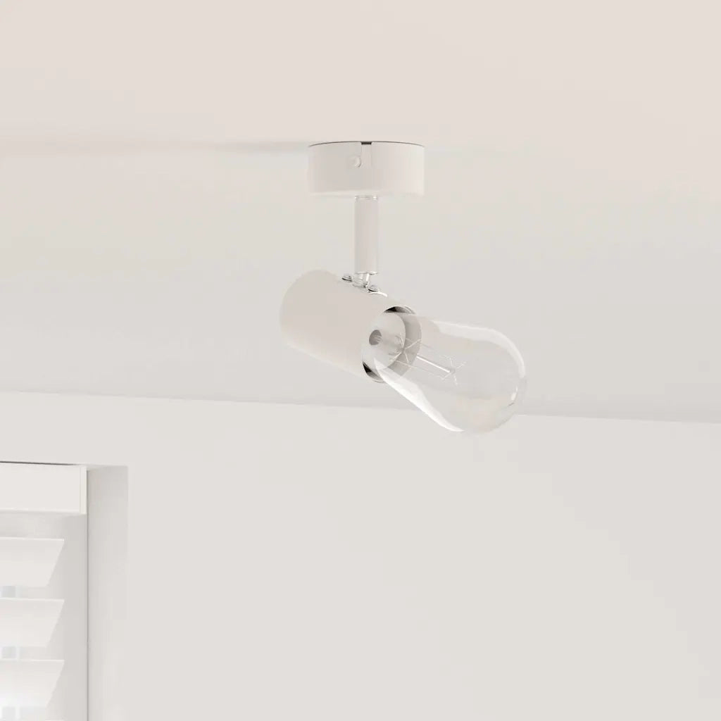 Faretto da soffitto Bianco 6,5 x 6 x 11,5 cm Metallo 4108177