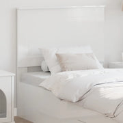 Testiera-Testata-Testiera Decorativa Bianco Lucido 90 cm Legno multistrato 692020