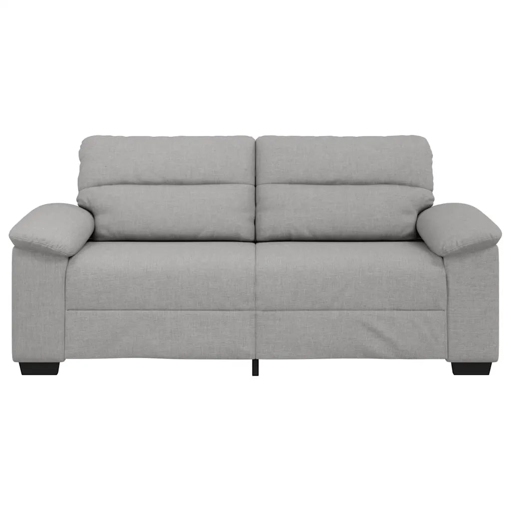 Divano a 2 Posti Grigio Nuvola 180x81x84 cm in Tessuto 4105315