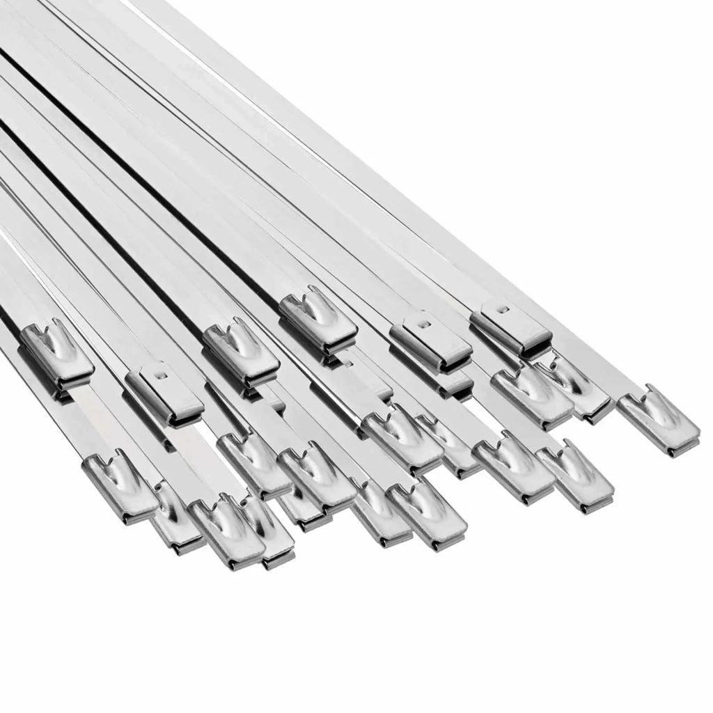 Fascetta per Cavi 25 pz 4,6 x 800 mm Argento 42029345