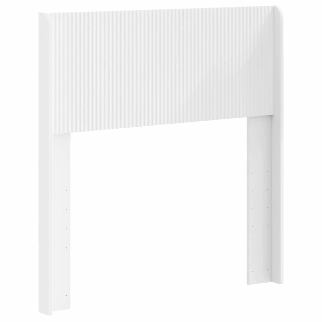 Testiera Letto Bianco Legno ingegnerizzato 889745