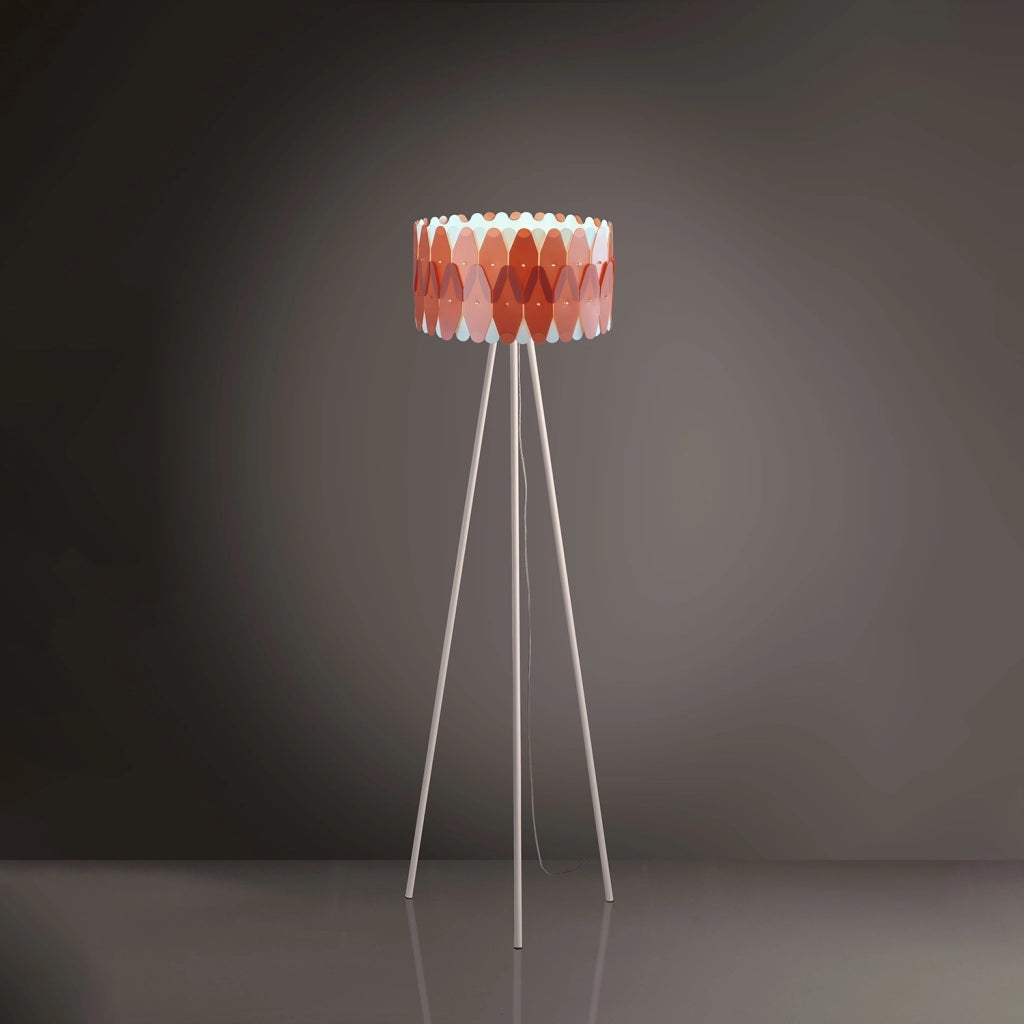 Piantana Moderna Amanda Polilux ® Rame E Metallo 1 Luce E27