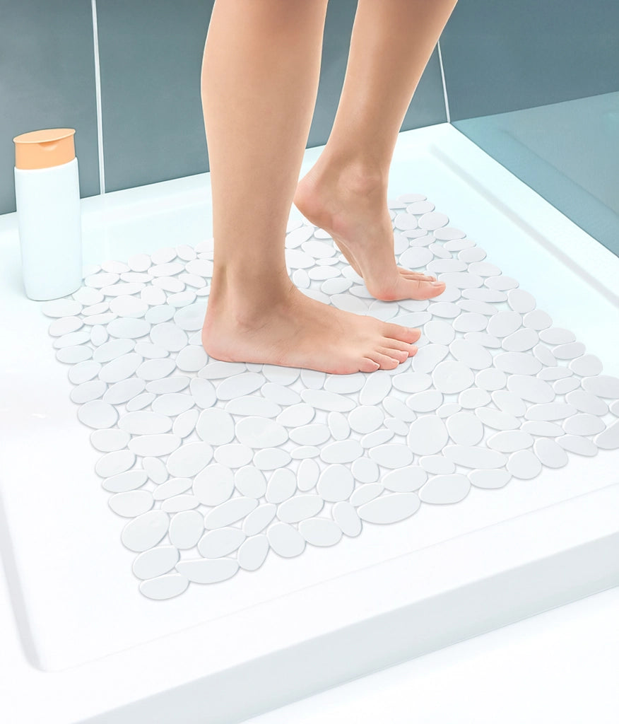 Prodotto Italiano Di Qualità Tappeto Per Doccia o Vasca 2 Misure Disponibili Grande Antiscivolo Con Ventose Antifumma Tappeti Bagno Lavabili In Lavatrice BPA free Tappetino  Per doccia - Fiume