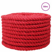 Corda | Fune Rosso 2 x 2 x 5000 cm Cotone