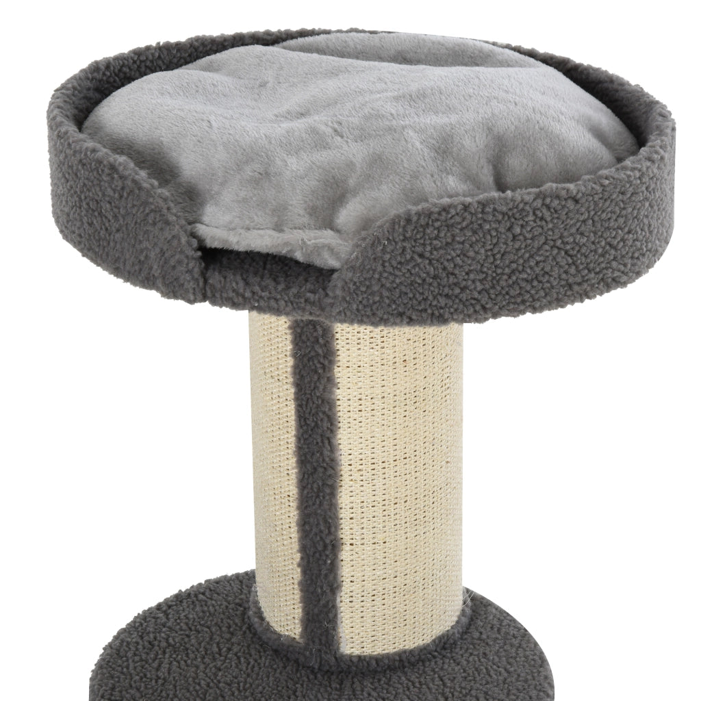 Tiragraffi per gatti con piattaforma e cuscini ¨C Minimal ¨C 91 cm, grigio