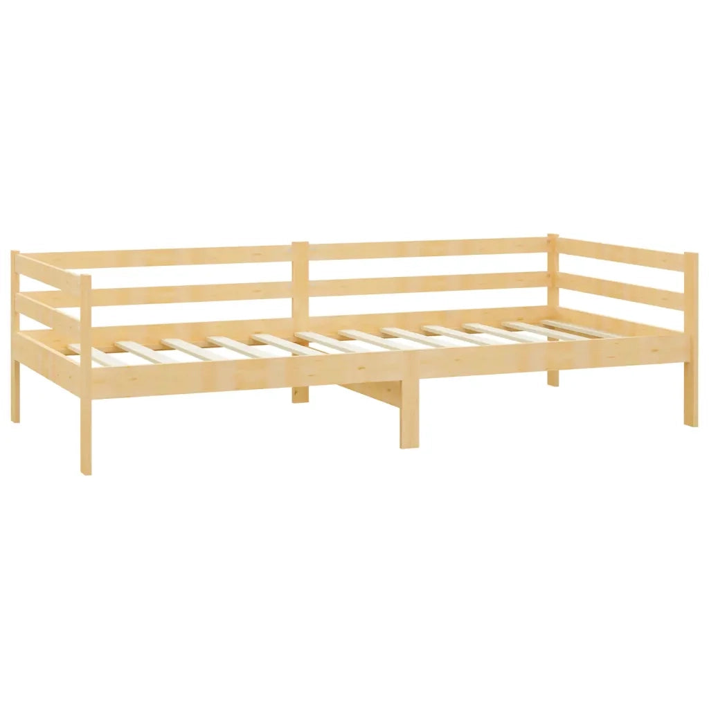 Divano Letto con Materasso-Sofa Letto-Daybed 90x200 cm Legno Massello di Pino 457407