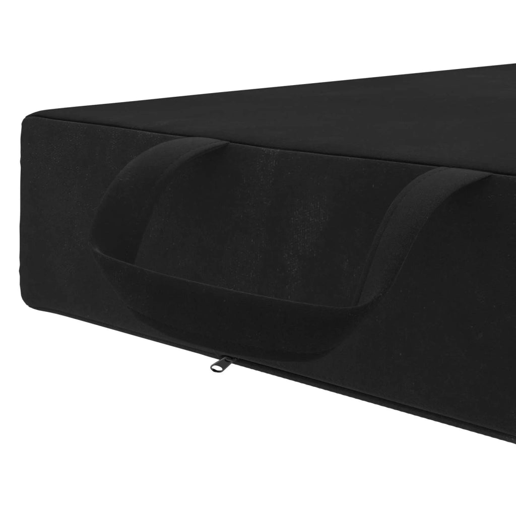 Divano Letto Pieghevole 75 x 67 x 45 cm Nero 900171