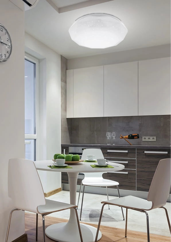 Plafoniera LED Candellux SKY 16W 6500K 51cm bianca
