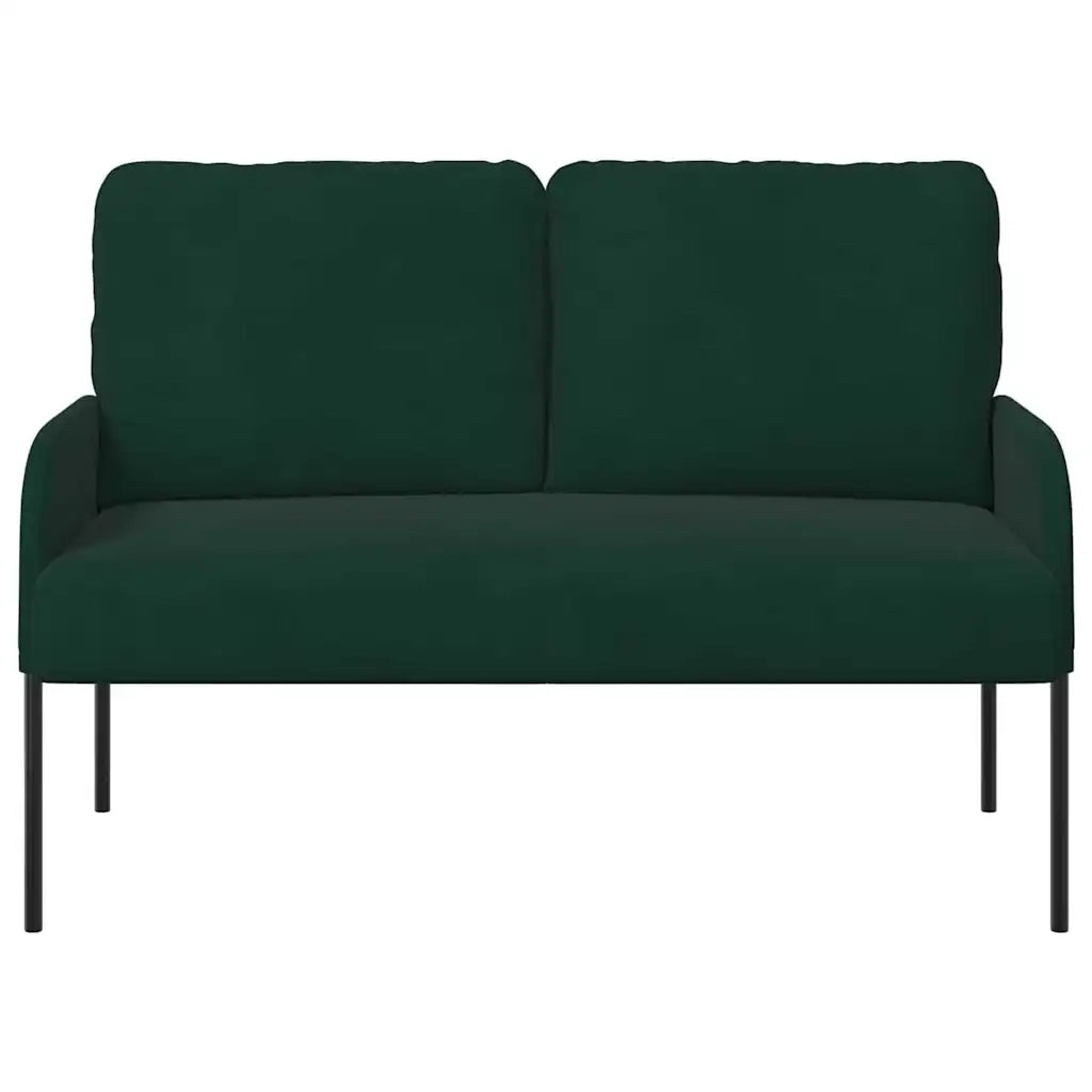 Divani con cuscino 110cm Verde Scuro Legno compensato 42023457