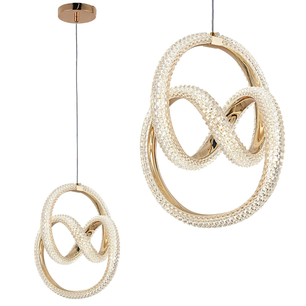 Lampada A Sospensione Led G068-cp Gold
