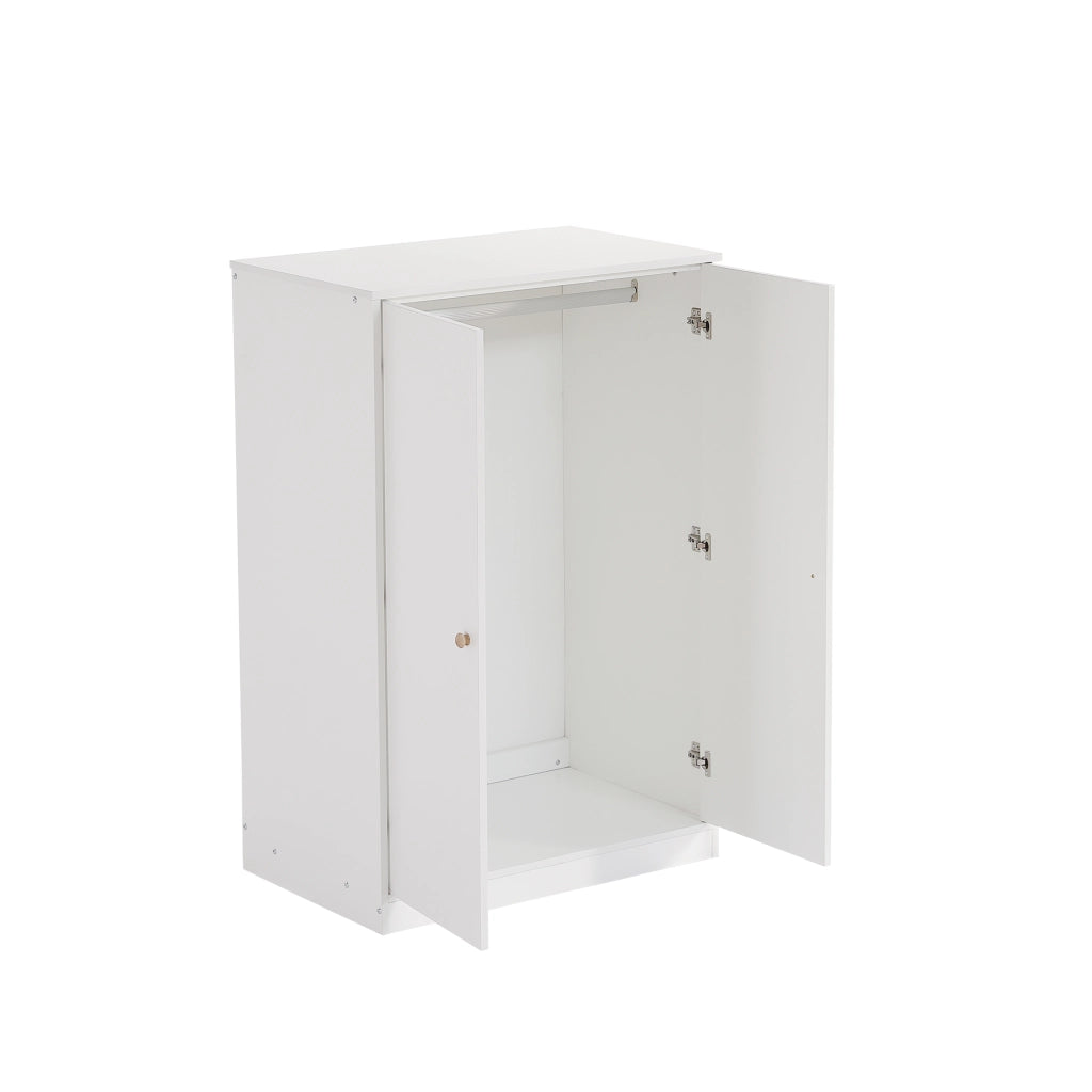 ARMADIO Compatto 80x50x120 cm MDF Bianco