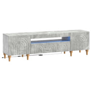 Mobile TV LED Grigio Cemento Legno ingegnerizzato 896248