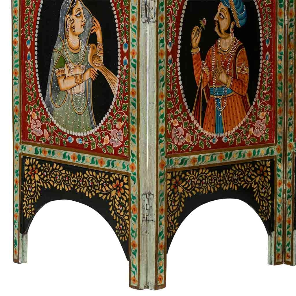 Separè in legno multicolore 47x10x183 cm