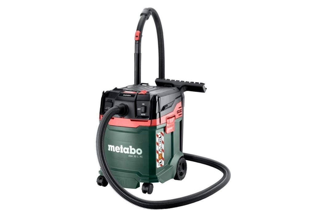 Metabo ASA 30 L PC Aspirapolvere a cilindro Secco e bagnato 30 L 1200 W 78 dB colore Nero Verde Rosso