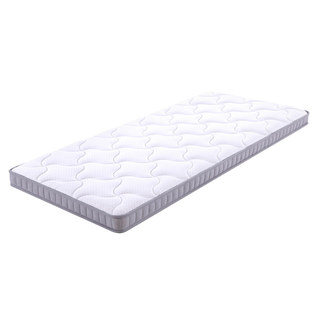Materasso a molle a sacchetti 7 zone bianco 90x200 cm