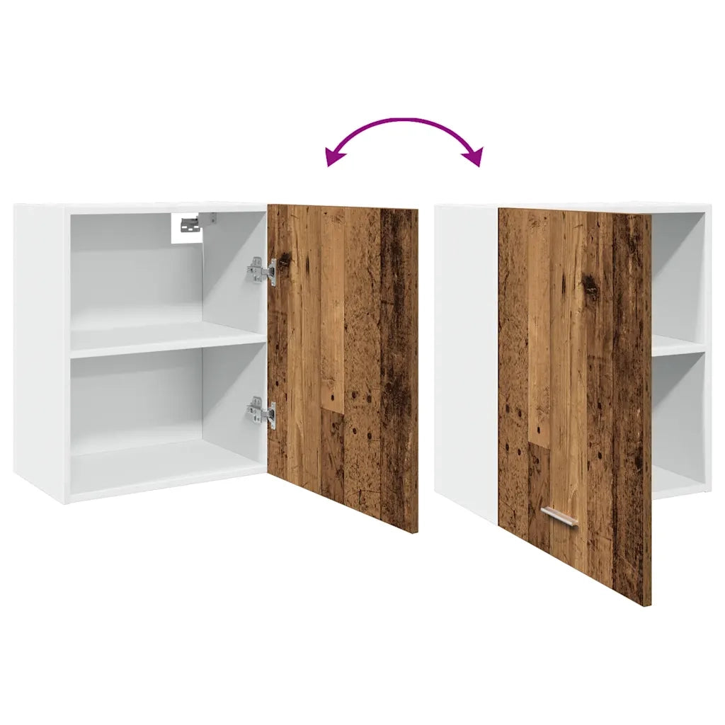 Armadio pensile | Mobili Pensili ¡°Lyon¡± 2 pz Legno Antico 50x31x60 cm