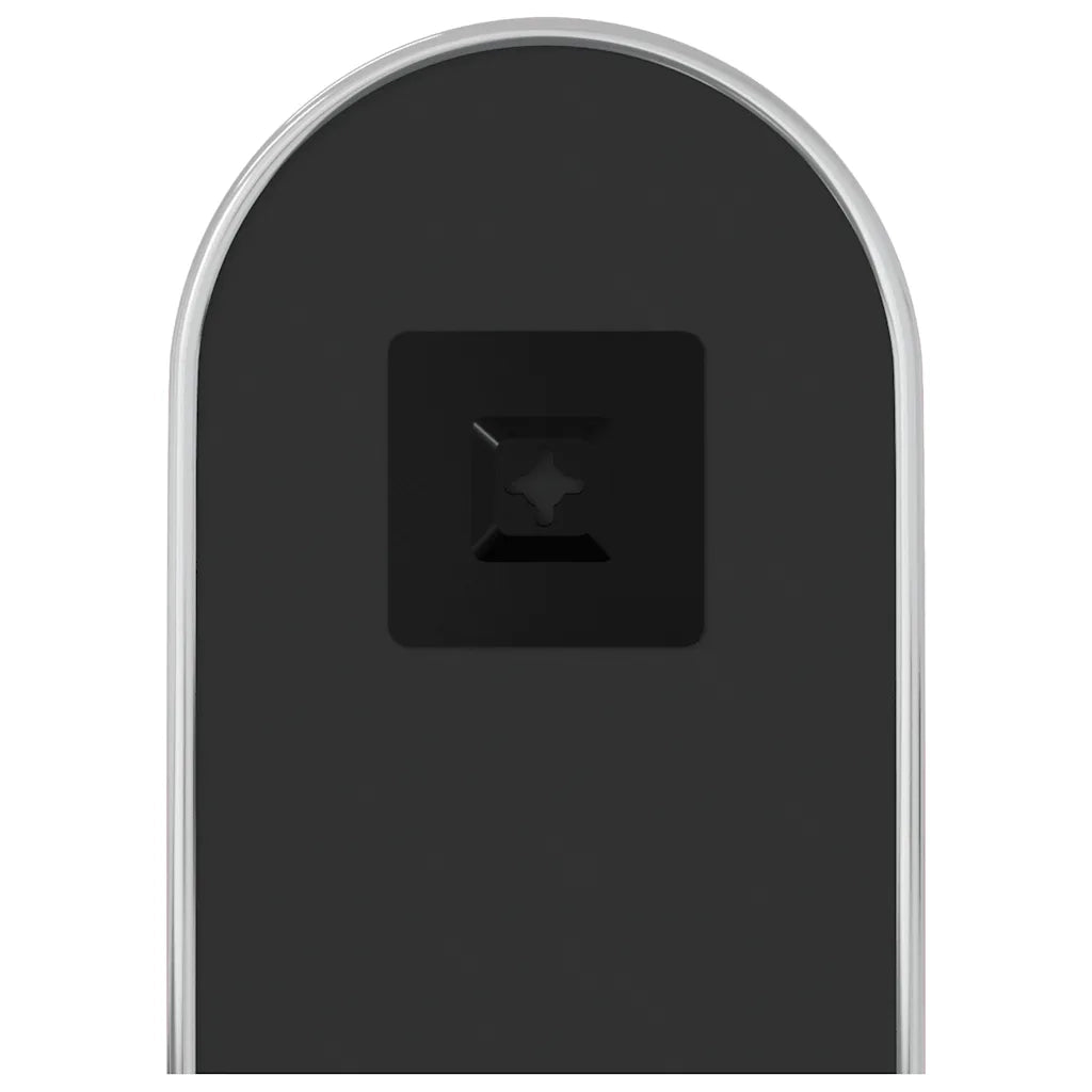 Specchio da Parete | Specchio decorativo Argento 40x15 cm Ovale