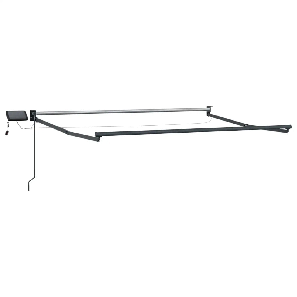 Tenda retrattile manuale con LED Multicolore 3,5 x 2 m 3419387