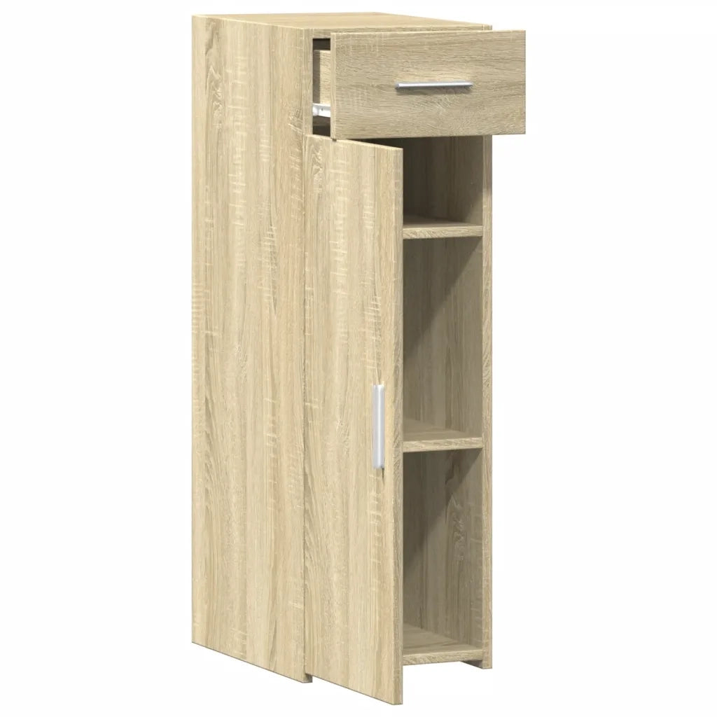 Credenza Rovere Sonoma 30x42,5x93 cm in Legno Multistrato 846273