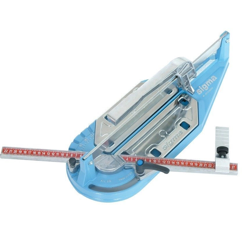Sigma TC2G Serie Tecnica 2G Tagliapiastrelle Manuale struttura alluminio incisione a trazione taglio 37 cm spessore max 15 mm