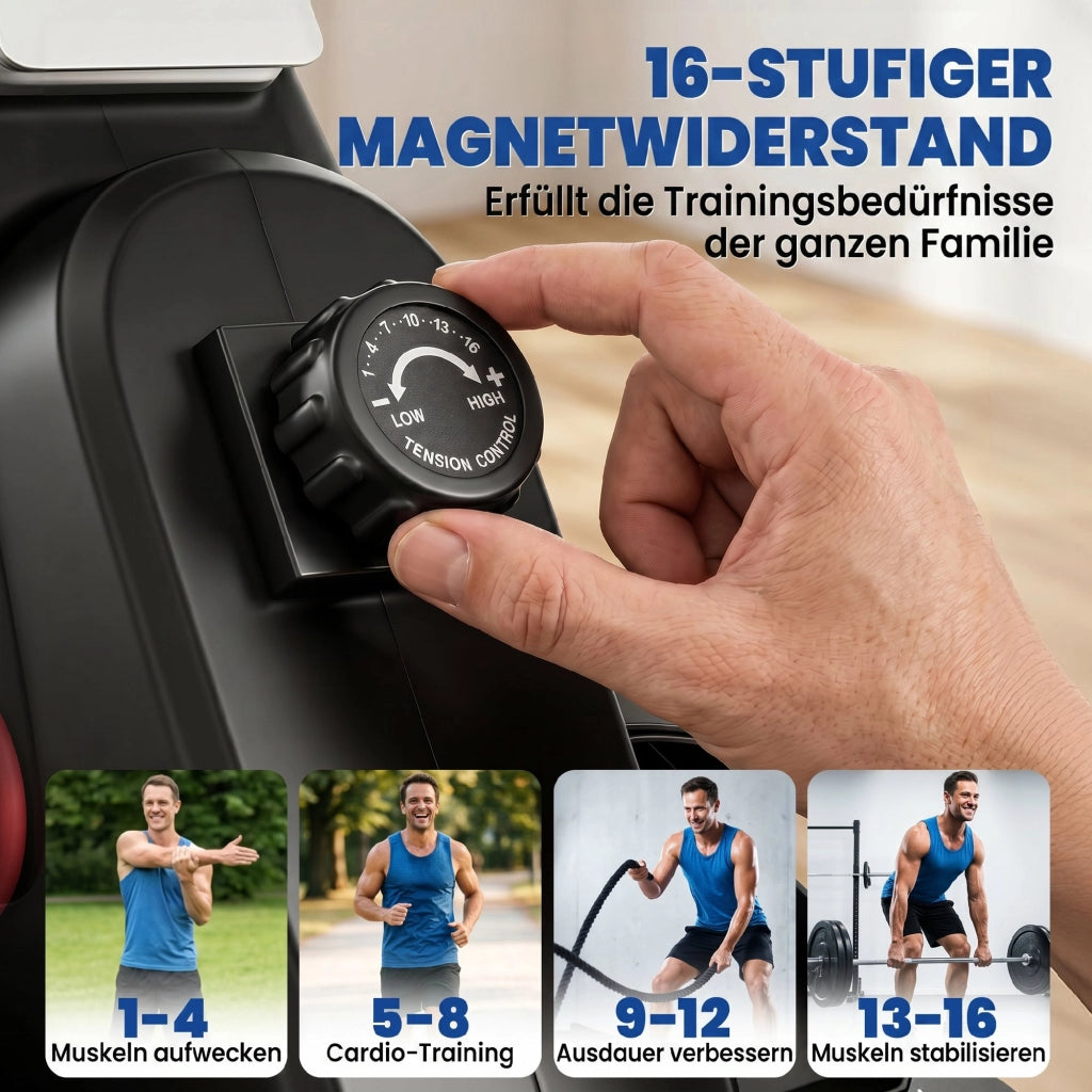 Vogatore Magnetico Silenzioso ¨C Minimal ¨C 16 Livelli Resistenza Display LCD App