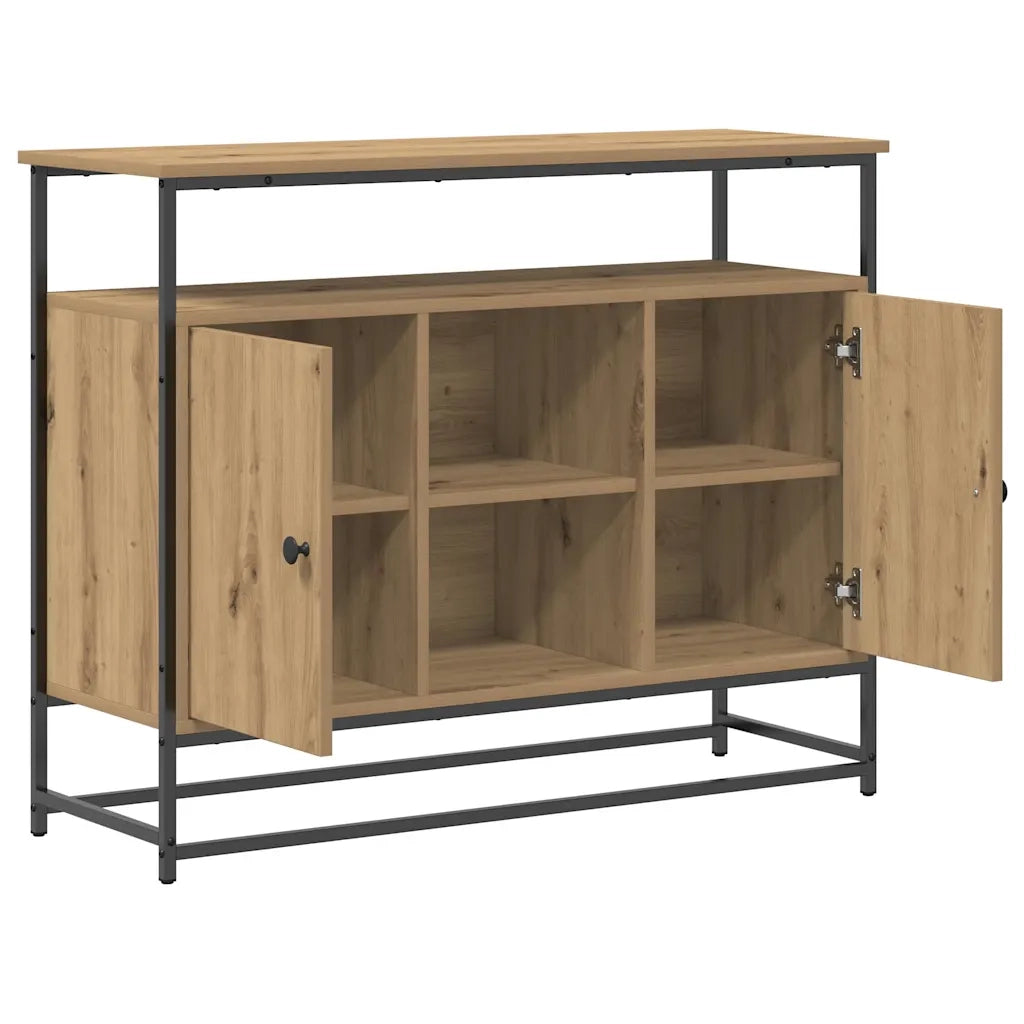 Credenza Rovere artigianale 100 x 35 x 80 cm Legno multistrato 862977