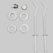 KIT PER RADIATORI COMPLETO DI MENSOLE  1 x 3/8     MADE IN ITALY