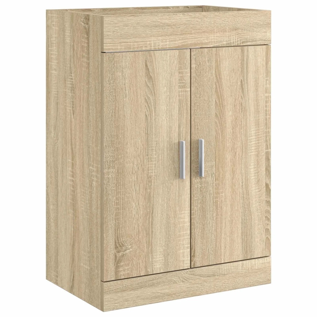 Mobiletto da Bagno Sotto Lavabo Rovere Sonoma 890690