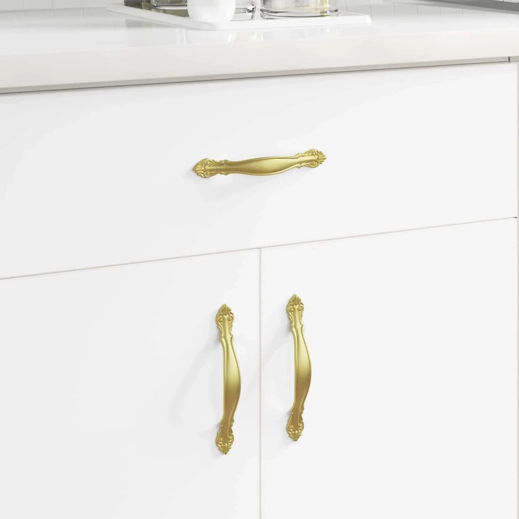 Manico 2 pcs Oro 143 x 19,2 x 20 mm Lega di Zinco 864719