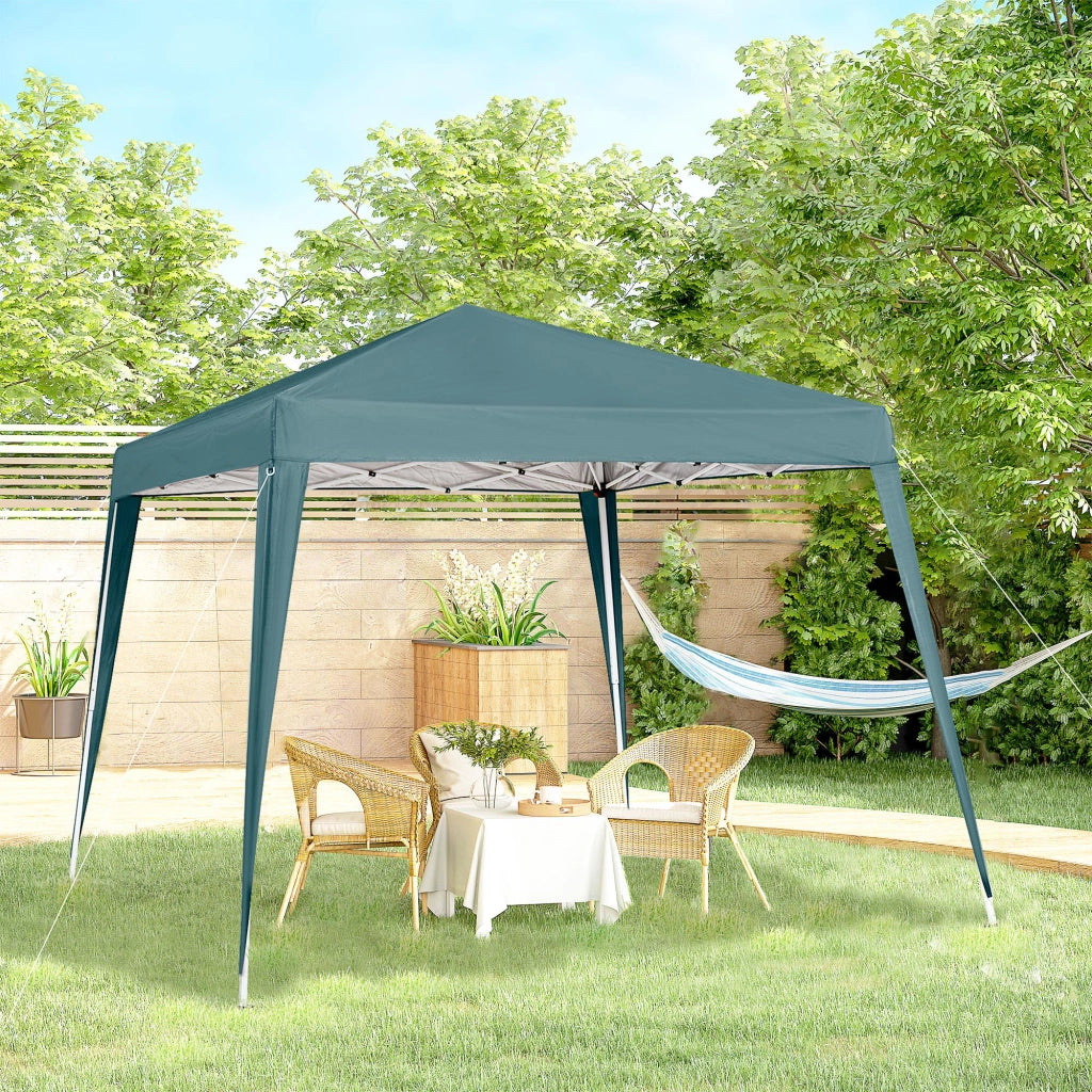 Gazebo pieghevole ¨C Minimal ¨C verde 240x240 cm