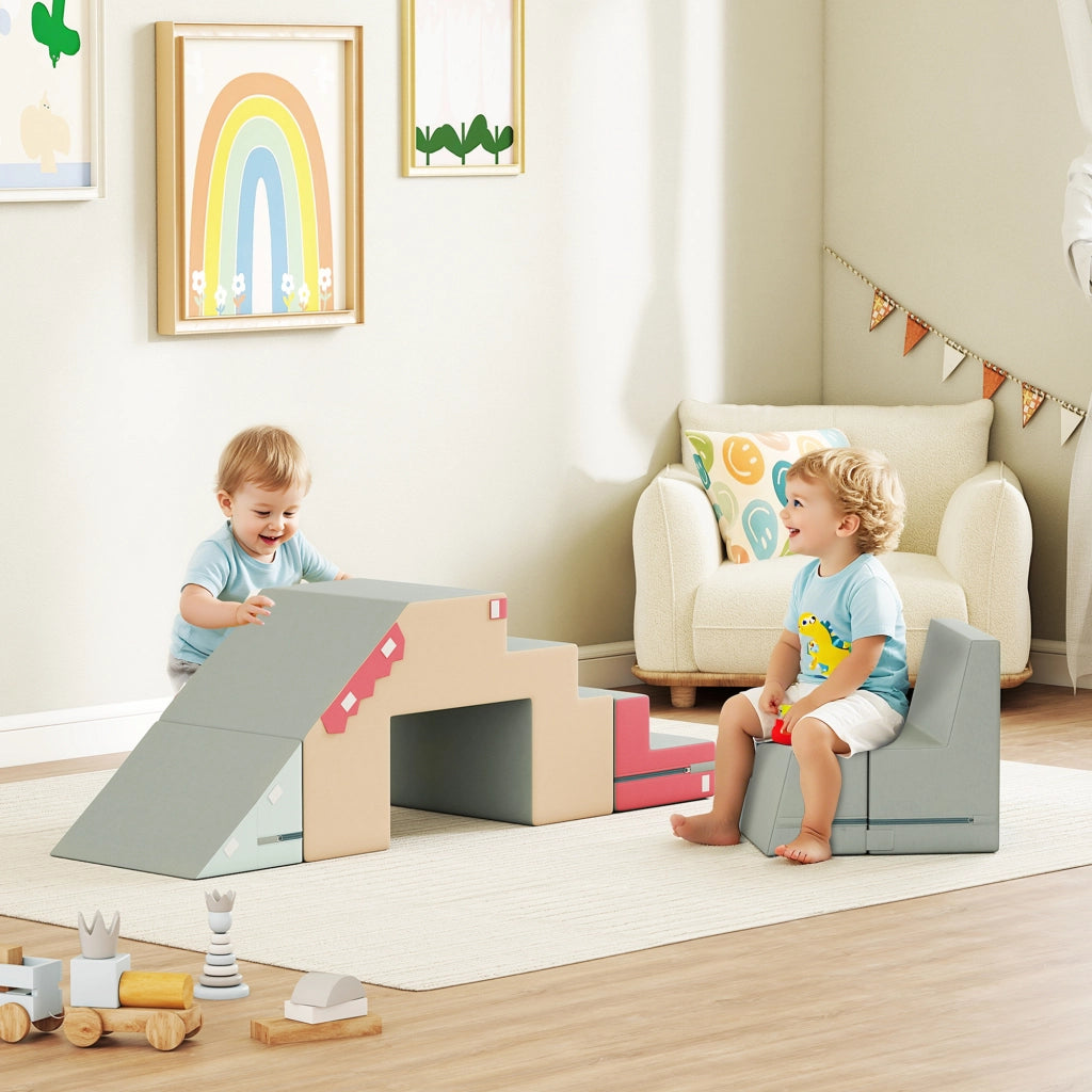 Set di blocchi morbidi per bambini ¨C Minimal ¨C multicolore, schiuma, 2 pezzi
