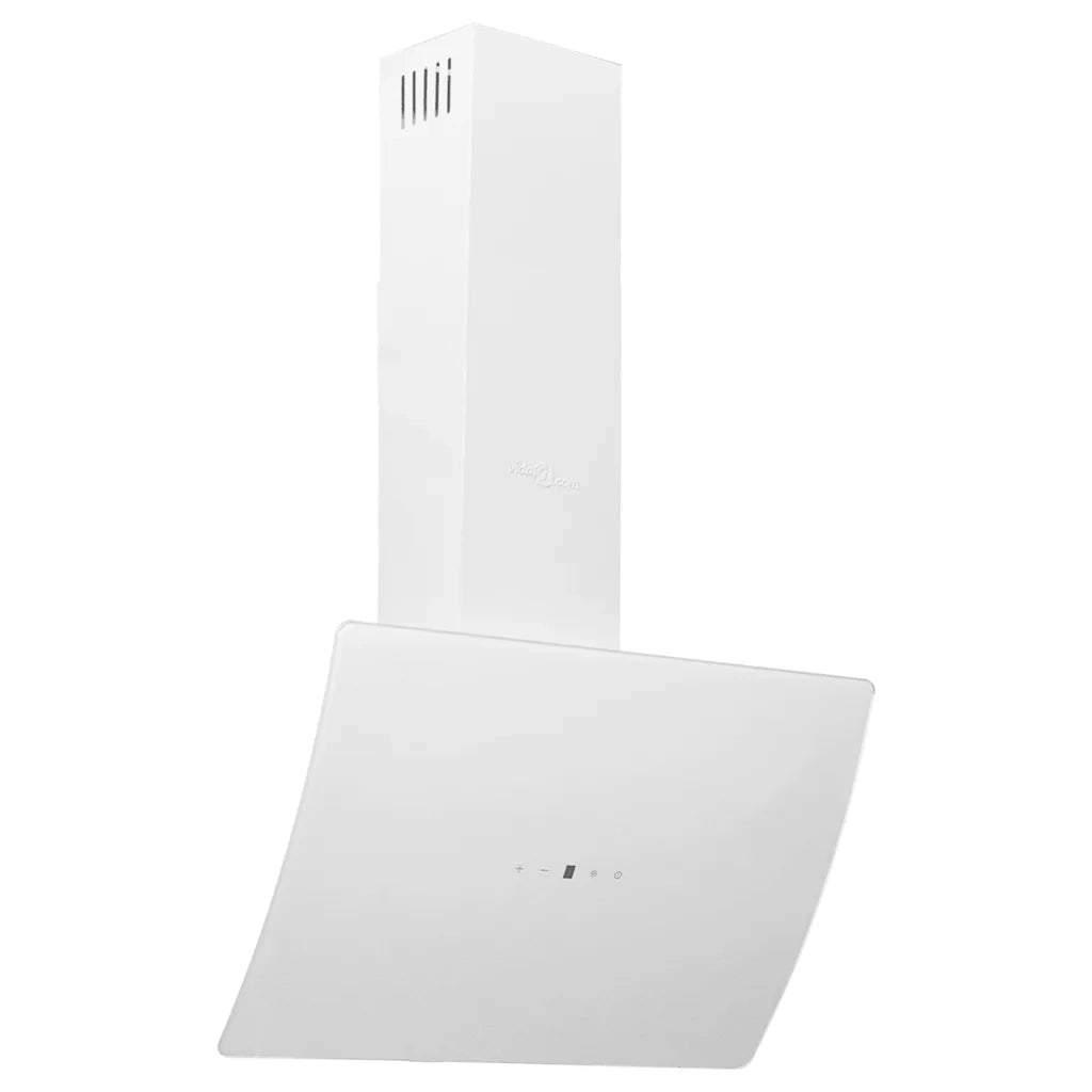 Cappa a Parete 60 cm in Acciaio e Vetro Temperato Bianco CFW6132563