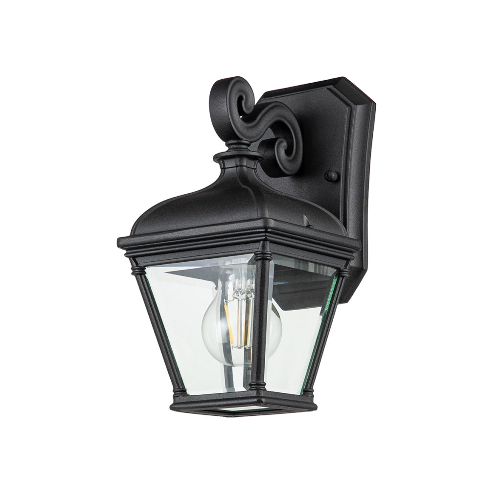 Applique esterna nera E27 60W IP44 Bayview Elstead