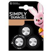 DURACELL SIMPLY BATTERIE IN CONFEZIONE DA 3 PEZZI