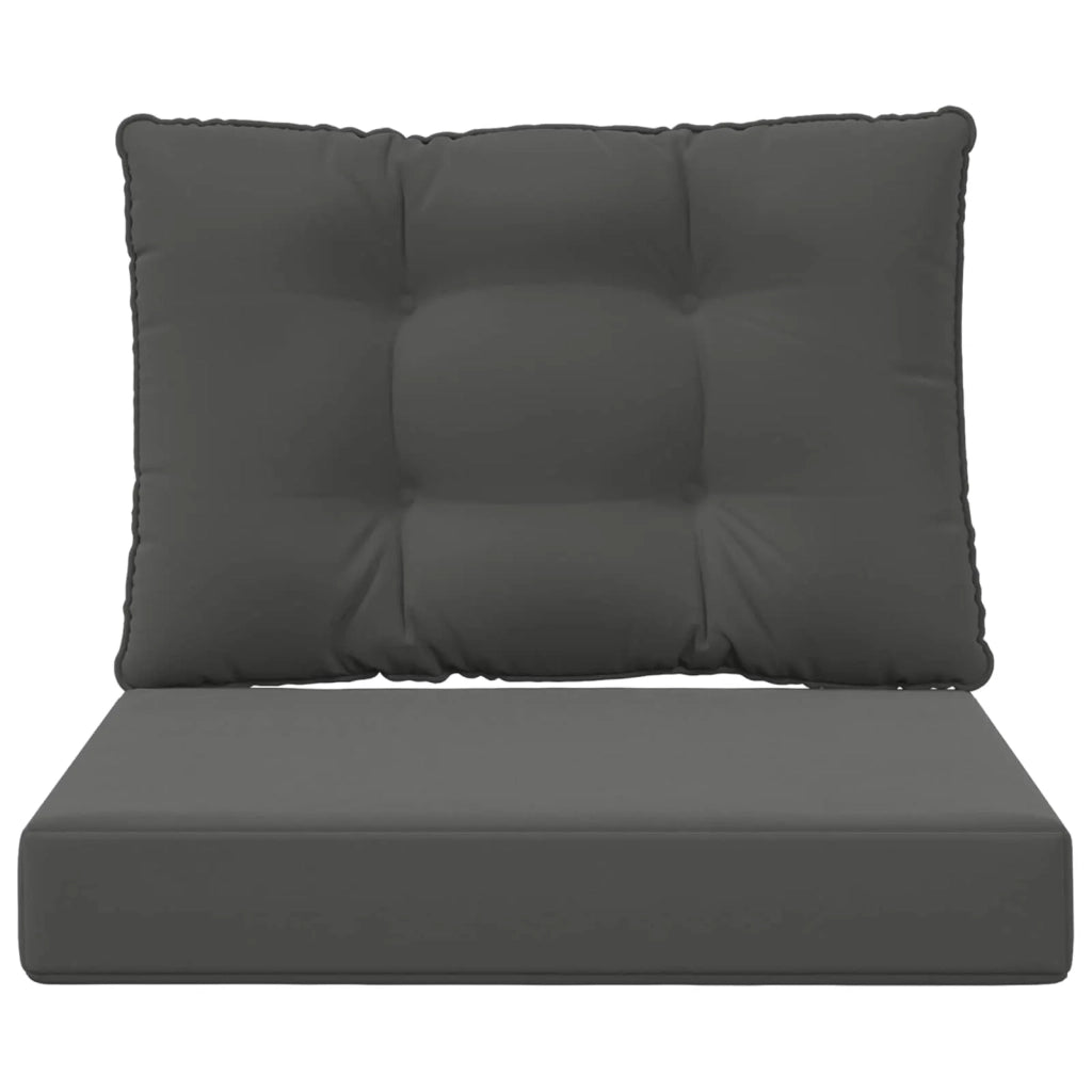 Cuscino per divano da esterno 2 pcs Antracite Poliestere 900778