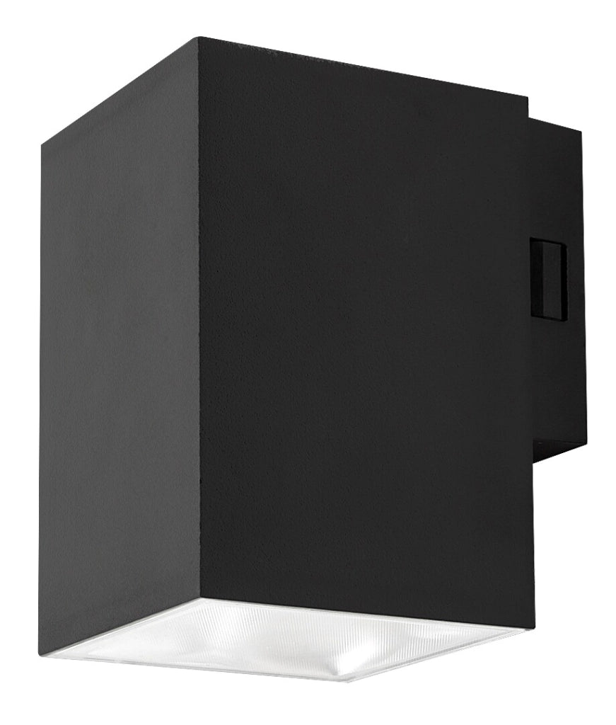 Applique esterna quadrata nera LED 9W CCT IP65 Urfa Rabalux