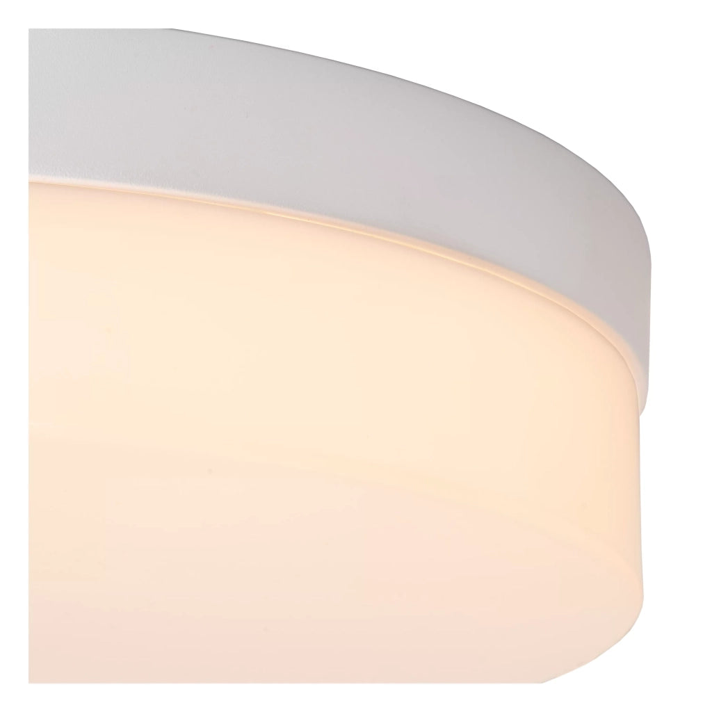 Plafoniera bagno LED Lucide Biskit 40cm 36W bianca